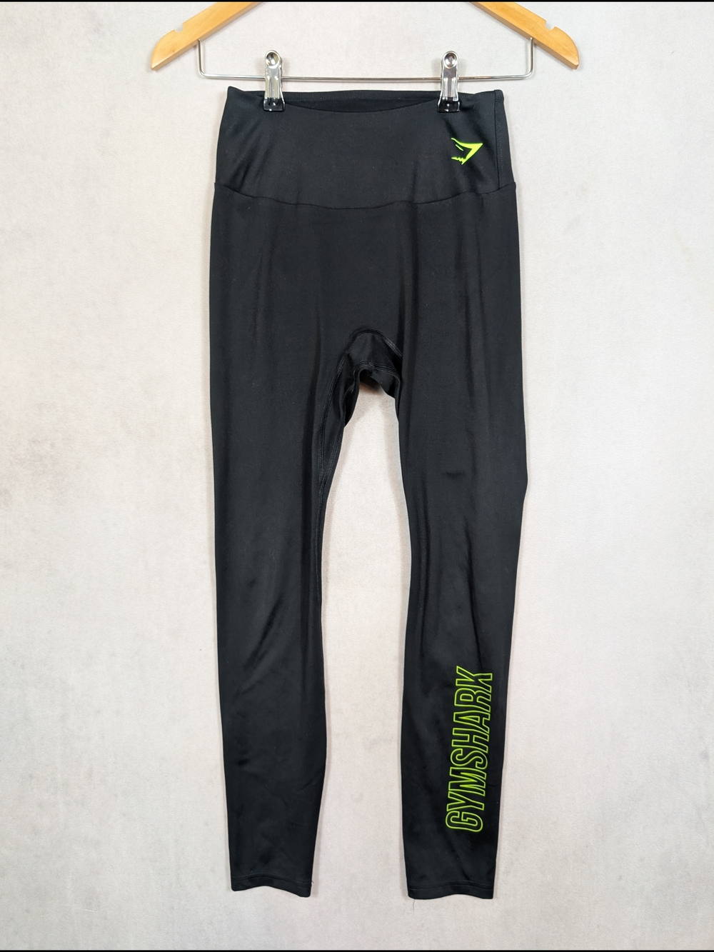 Gymshark Leggings Women's Size M Black High Rise Compression Workout Yoga